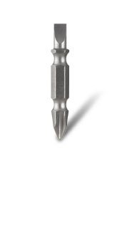 [BOR5500-PH2SL5X45] Phillips/Slot Drive Bit PH2/5mm x45mm Double Ended Power Bordo