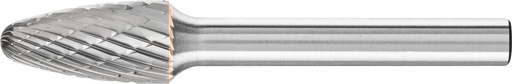 [PFERD.21000075] Carbide Bur Tree Round Nose Shape 10x20mm Double Cut TOUGH