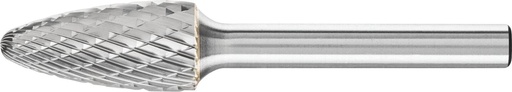 [PFERD.21000076] Carbide Bur Tree Round Nose Shape 12x25mm Double Cut TOUGH