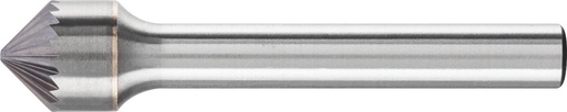 [PFERD.21115836] Carbide Bur 90° Taper Shape 10x5mm Double Cut 