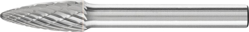 [PFERD.21117626] Carbide Bur Tree Round Nose Shape 8x20mm Double Cut 