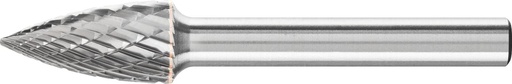[PFERD.21122626] Carbide Bur Pointed Tree Shape 10x20mm Double Cut 