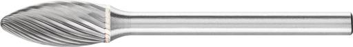 [PFERD.21203653] Carbide Bur Flame Shape 6x13mm Miniature 