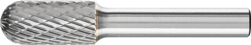 [PFERD.21722216] Carbide Bur Cylindrical Round Nose Shape 1/2x1" Double Cut SC3 TOUGH