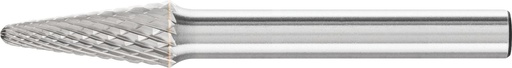 [PFERD.21725142] Carbide Bur Round Nose Cone Shape 5/16x1" Double Cut SL3 HP