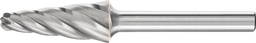 [PFERD.21725165] Carbide Bur Round Nose Cone Shape 1/2x1-1/8" Aluminium Cut SL5 HP