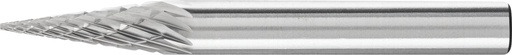[PFERD.21725212] Carbide Bur Pointed Cone Shape 1/4x3/4" Double Cut SM1 HP