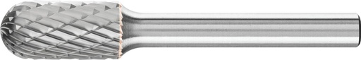 [PFERD.21725872] Carbide Bur Cylindrical Round Nose Shape 3/8x3/4" Double Cut SC3L4 Pferd