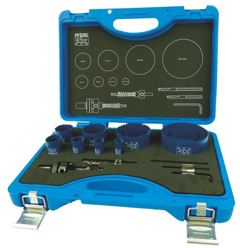 [PFERD.25900910] Hole Saw Kit Electricians Pferd