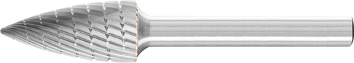 [PFERD.26006768] Carbide Bur Pointed Tree Shape 1/2x1" Double Cut SG5 GP