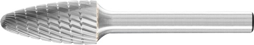 [PFERD.26006769] Carbide Bur Tree Round Nose Shape 1/2x1" Double Cut SF5 GP