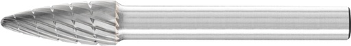 [PFERD.26007218] Carbide Bur Tree Round Nose Shape 3/8x3/4" Double Cut SF3 GP