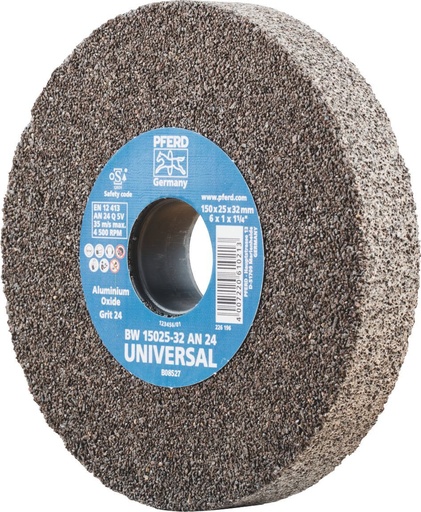 [PFERD.39008422] Grinding Wheel 150x20x31.75 AN 24 Aluminium Oxide