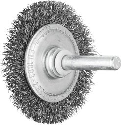 [PFERD.43103021] Wheel Brush Crimp  50x4mm Steel Spindle (6)