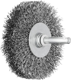 [PFERD.43105001] Wheel Brush Crimp  70x15mm Steel Spindle (6)