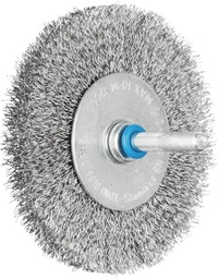 [PFERD.43105103] Wheel Brush Crimp  80x10mm Inox Spindle (6)