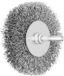 [PFERD.43106001] Wheel Brush Crimp  80x15mm Steel Spindle (6)