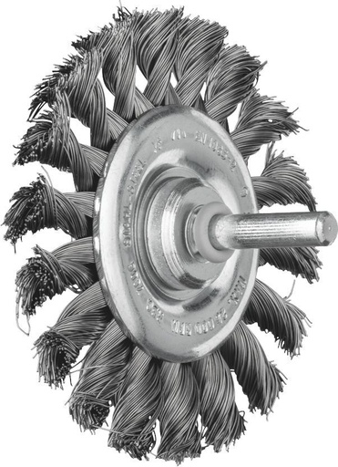[PFERD.43107001] Wheel Brush Twist  70x6mm Steel Spindle (6)