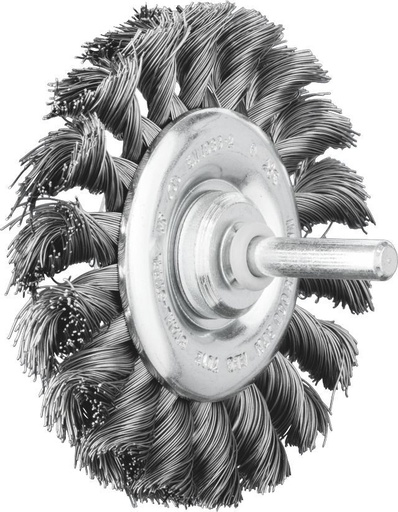 [PFERD.43107011] Wheel Brush Twist  70x12mm Steel Spindle (6)