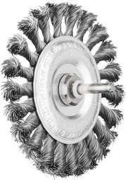 [PFERD.43108001] Wheel Brush Twist 100x12mm Steel Spindle (6) 0.35 Pferd