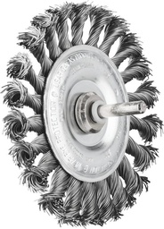 [PFERD.43108002] Wheel Brush Twist 100x12mm Steel Spindle (6) 0.50 Pferd