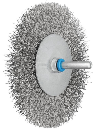 [PFERD.43109003] Wheel Brush Crimp 100x10mm Inox Spindle (6)