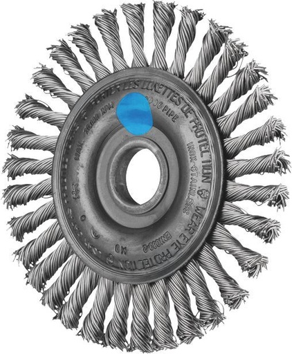 [PFERD.43301006] Pipeline Brush Twist 100mm Inox 16mm Bore