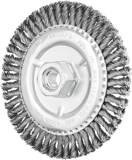 [PFERD.43302502] Pipeline Brush Twist 125mm Steel M14 Pferd