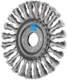 [PFERD.43303007] Wheel Brush Twist 125x12mm Inox M14 Thread