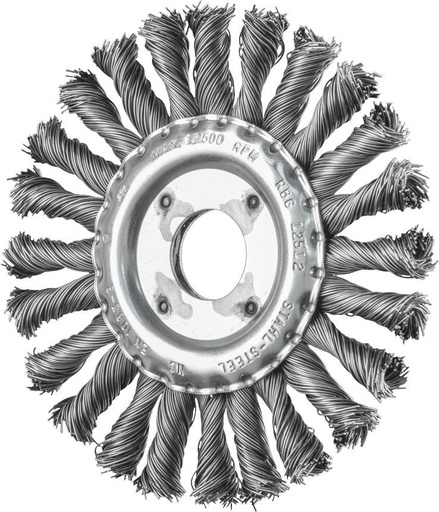 [PFERD.43303010] Wheel Brush Twist 125x12mm Steel COMBITWIST