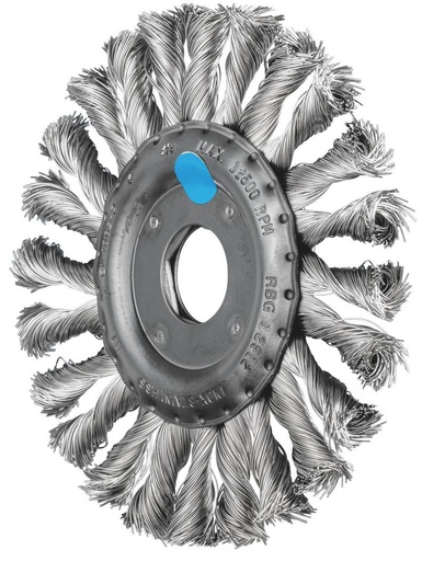 [PFERD.43303011] Wheel Brush Twist 125x12mm Inox COMBITWIST