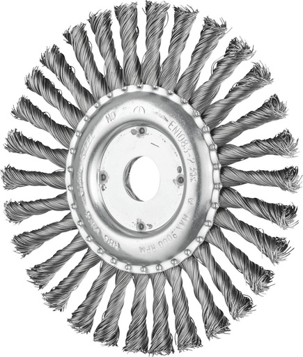 [PFERD.43304001] Wheel Brush Twist 178x13mm Steel 22mm Bore