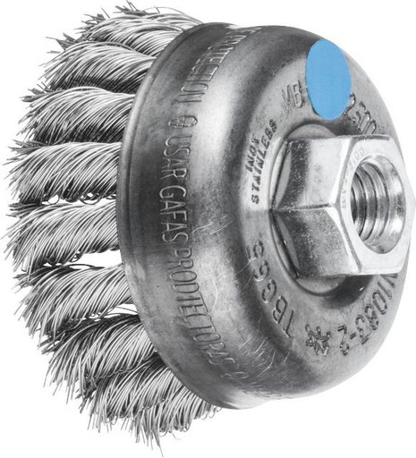 [PFERD.43305003] Cup Brush Twist 65mm Inox M14