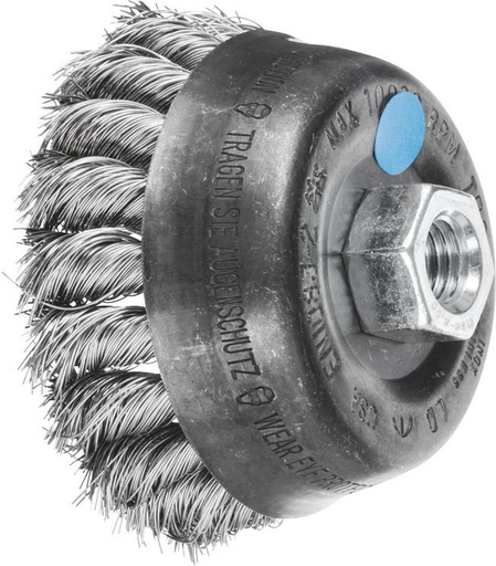 [PFERD.43306033] Cup Brush Twist 80mm Inox M14