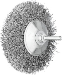 [PFERD.43312501] Wheel Brush Crimp  95x10mm Steel Spindle (6)