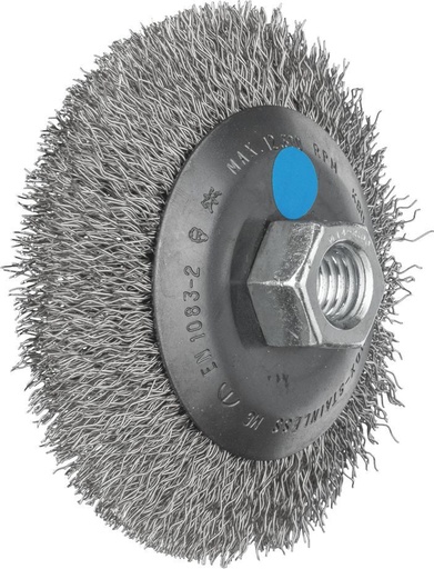 [PFERD.43316003] Bevel Brush Crimp 100mm Inox M14