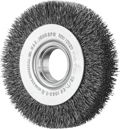 [PFERD.43701105] Wheel Brush Crimp 100x20mm Steel 14mm Bore