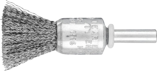 [PFERD.43704001] End Brush Crimp 15mm Spindle (6) Steel 0.35 POS