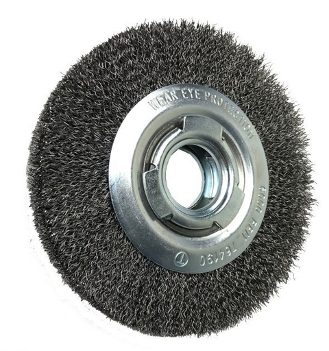 [PFERD.43740015] Wheel Brush Crimp 150x20mm Steel MultiBore POS