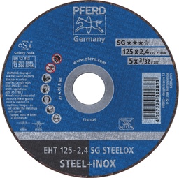 [PFERD.61331432] Cut Off Disc 125x2.4x22 SG Steel/Inox Pferd