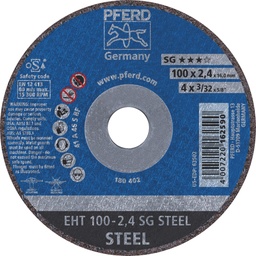 [PFERD.61340116] Cut Off Disc 100x2.4x16 SG Steel Pferd