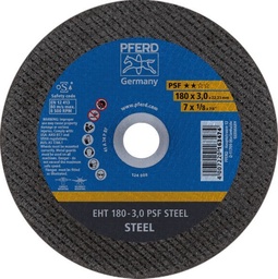[PFERD.61726222] Cut Off Disc 178X3.0X22 PSF Steel Pferd