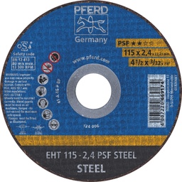 [PFERD.61730026] Cut Off Disc 115x2.4x22 PSF Steel Pferd