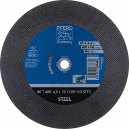 [PFERD.66324080] Cut Off Disc 400x4.0x25 LowSpeed SG HD Steel Pferd