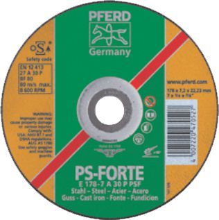 [PFERD.69900119] Grinding Disc 125x6.0x22 PSF Stone Pferd