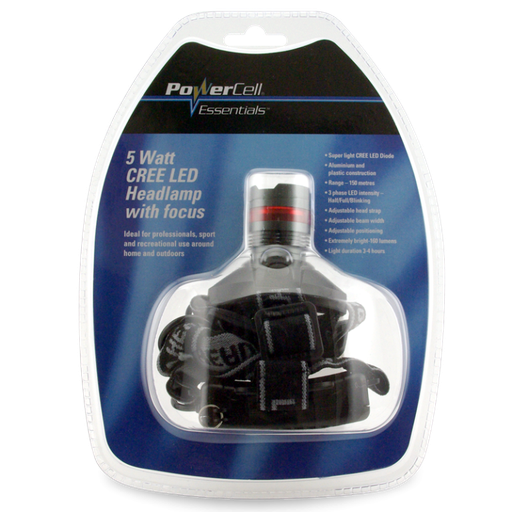 [POWER.PCLED09] Work Light Headlamp 5W With Focus Powercell