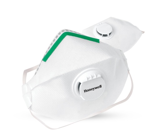 [HON.1007720] Respirator Disposable P2 Valve Flat Fold 10pk 4211
