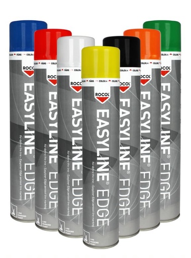[ROC.RY707110] Paint Linemarking Aerosol Red 750ml Easyline Rocol