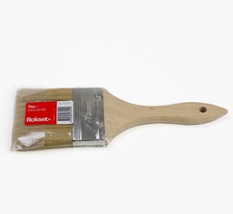 [ROKSET.3159] Paint Brush 75mm Industrial Wooden Handle Rokset