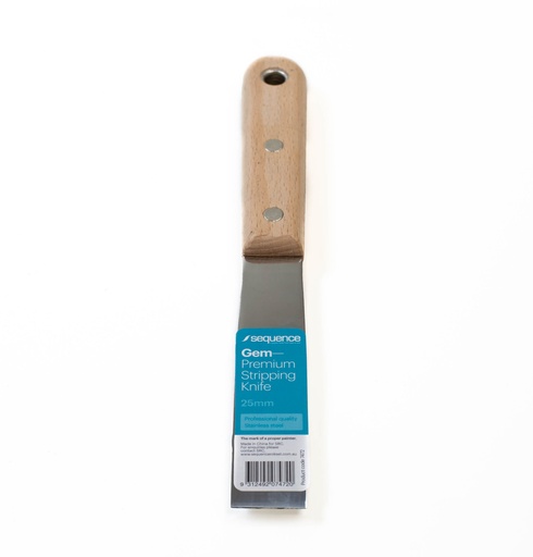 [ROKSET.7472] Scraper 25mm SS Wooden Handle Rokset